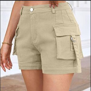Take. 50% OFF- Rewash Women’s Shorts Beige Cargo Shorts, Size- 9/29